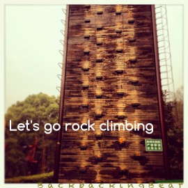 Let's go rock climbing