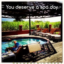 You deserve a spa day